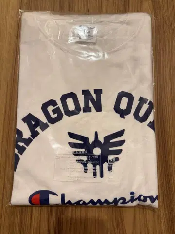 Champion 드래곤 퀘스트 티셔츠 L 화이트