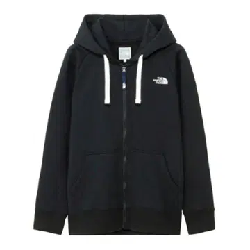 THE NORTH FACE 블랙 풀 집업 후드티 M