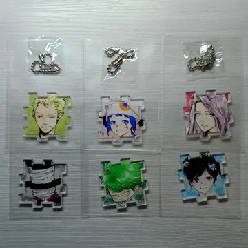 [ 6개 세트 ] 아마노 아키라 전시회 아크릴 퍼즐 컬렉션