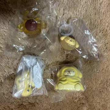 폼폼푸딩 가챠가챠 4개 세트