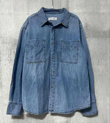 새상품 Spick and Span 스픽 앤 스팬 라이트 온스 데님 셔츠