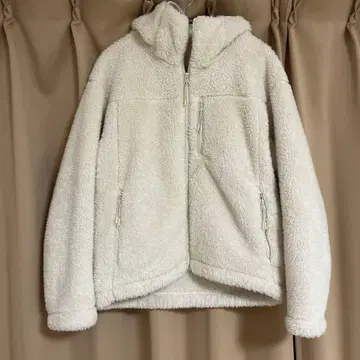 UNIQLO 방풍 퍼 플리스 풀 집업 후드티