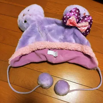 디즈니 팬캡 미니 연보라