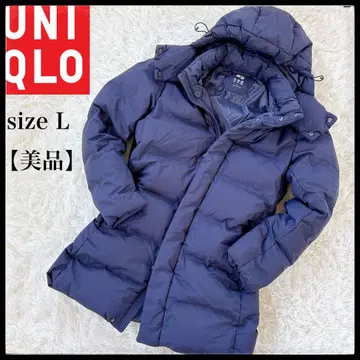 새상품급 유니클로 UNIQLO 심리스 다운 자켓 다운 코트 겉옷