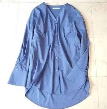 icb 아이씨비 노카라 셔츠