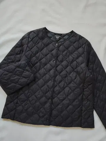 유니클로 빅 사이즈 XL 퍼프 테크 퀼팅 자켓