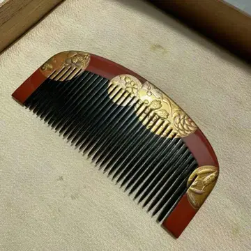 일본 의류용 골드 컬러 장식 빗