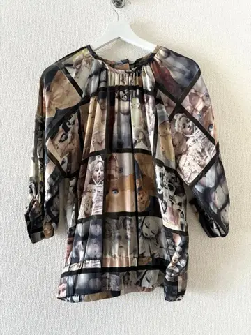 아차츄무 인형 패턴 셔츠