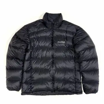 몽벨 라이트 알파인 다운 자켓 아웃도어 블랙 XL