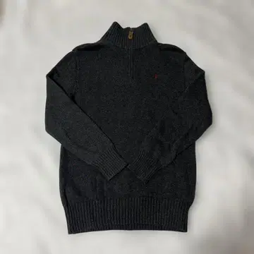 새상품급 폴로 랄프 로렌 니트 하프 지퍼 차콜 그레이