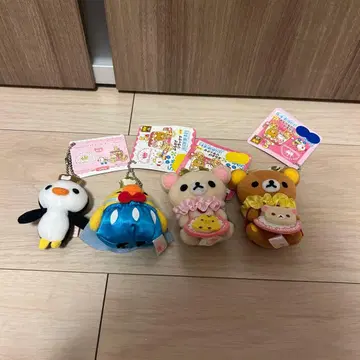 산엑스 san-x 매달기 리락쿠마 코리락쿠마 5주년 왕관