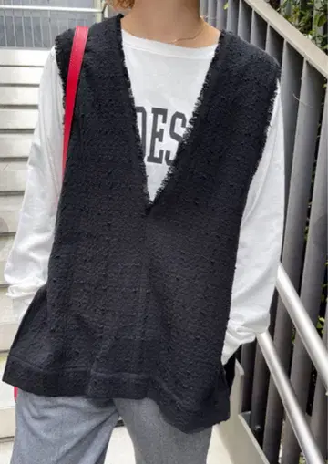 Spick & Span Italian fabric 트위드 베스트