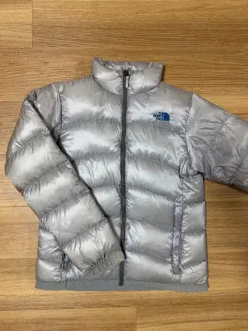 THE NORTH FACE 실버 다운 자켓 L
