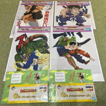 제일복권 드래곤볼 H상 G상 다이컷 비주얼 보드 스티커