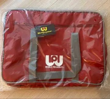 월드 페가수스 스쿨백 와페 새상품 빨간색 토트백