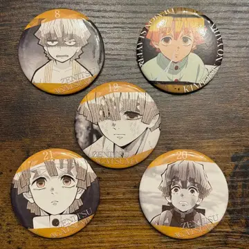 아가츠마 젠이츠 에모셔널 캔뱃지 5개 세트