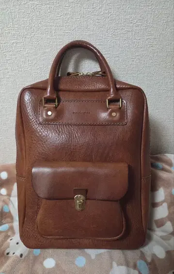 아날로지코 가죽 백팩