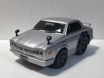 NISSAN 스카이라인 GT-R 실버 미니카