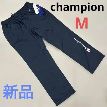 챔피온 윈드 팬츠 남성용 속기모 샤카팬츠 M 네이비 발수 보온