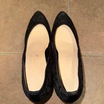 레이스 하이힐 펌프스