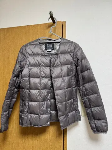 TAION 그레이 다운 자켓 S