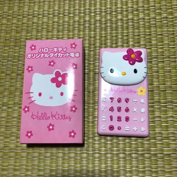 ( 쇼와 레트로 ) 헬로키티 계산기 박스 포함