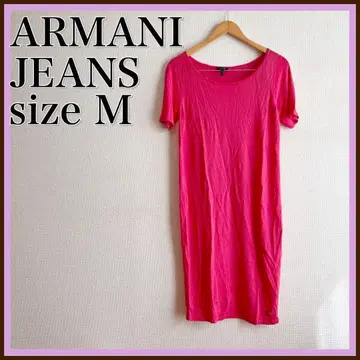 ARMANIJEANS 알마니진 원피스 롱 오벌넥