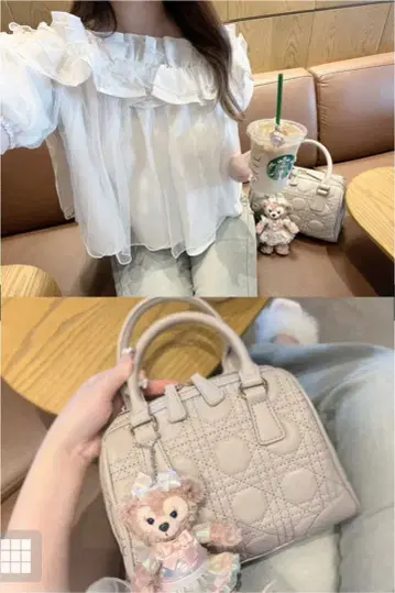 2Way 퀼팅 보스턴 백[tr961]