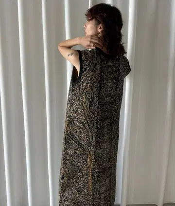 ASMEE 2WAY I LINE KNIT DRESS