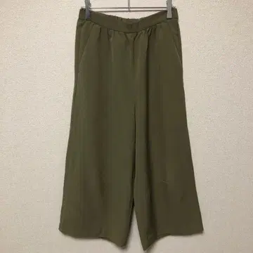 [ SENSE OF PLACE ] (F) 크롭 와이드 팬츠/가우초 팬츠