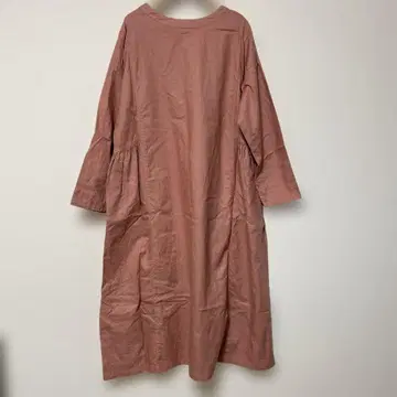 sunvalley 핑크 A라인 롱 원피스 긴팔 (배송비 포함)