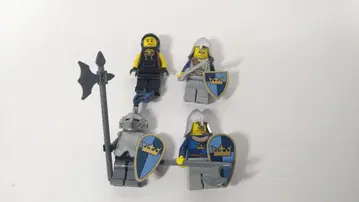 레고 캐슬 대장장이 미니 피규어 정품 부품 4개 묶음 판매