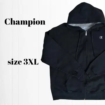 438-r7 챔피온 후드티 3XL 블랙