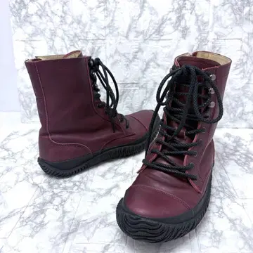 스핑글 무브 SPM-419 밀리터리 부츠 버건디 25.5cm