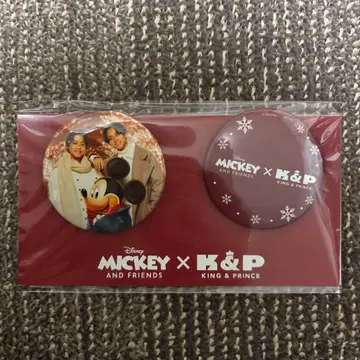 킹프리 Disney Mickey & Friends x K&P 캔뱃지