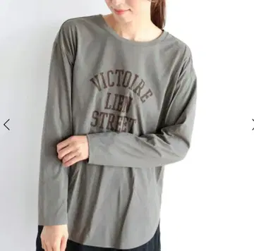 컨디션 최상 스콧 클럽 soeur7 수르 긴팔 T셔츠 그레이지 로고T