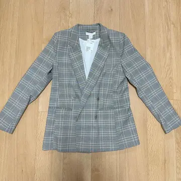 H&M 체크 자켓