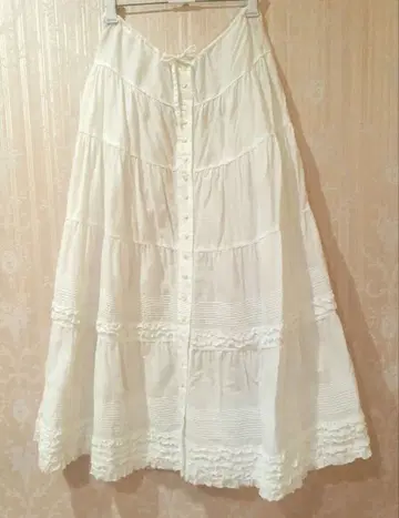 핑크하우스 페티코트 스커트