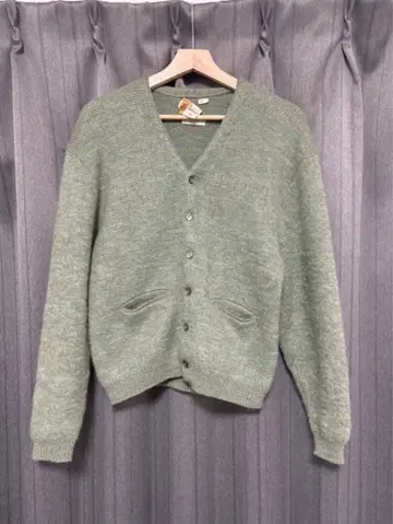 60s 모헤어 가디건 towncraft 단색