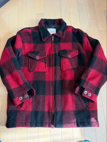 XENON MEN 제논멘 울 셔츠 자켓 탈론 지퍼