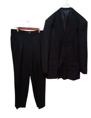 [ S0005 ] PEYTON PLACE 블랙 더블 브레스트 수트