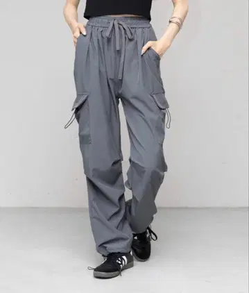 새상품 SETUP 캐주얼 카고 팬츠 KNF090 F 사이즈 다크 그레이