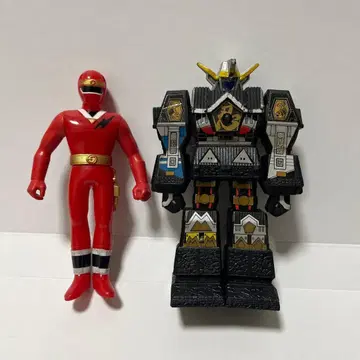 슈퍼전대 히어로 닌자전대 카쿠레인저 무적장군 피규어 2체 세트