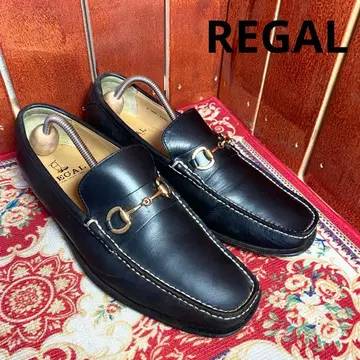 REGAL 비트 로퍼 블랙 JV85 25cm