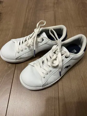 POLO CHAMPS 화이트 스니커즈