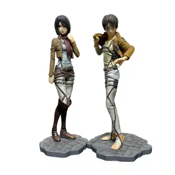 제일복권 진격의 거인 자유로의 진격 라스트 원상 미카사 피규어 세트