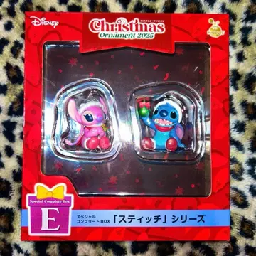 디즈니 크리스마스 오너먼트 2025 E상 [스티치] 시리즈