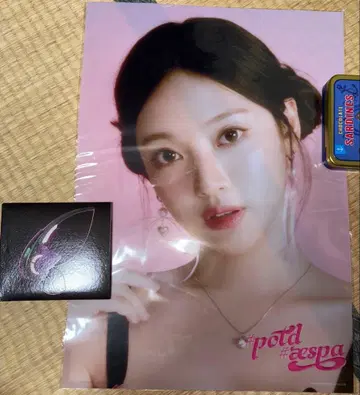 aespa 닝닝 #potd 클리어 포스터