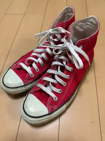 CONVERSE ALL STAR 하이컷 레드 27cm