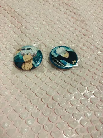 극장판 주술회전0 고죠 사토루 라메키라 캔뱃지 2종